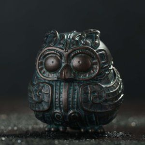 52TOYS x Hyperactivation Owl + Ram Bronze Ware Blind Box Series Figures